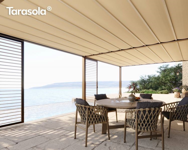 Tarasola Cubic ponyvás pergola